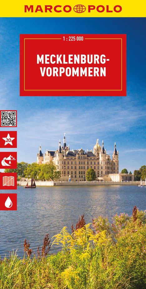 MARCO POLO Reisekarte Deutschland 02 Mecklenburg-Vorpommern 1:225.000, Karten