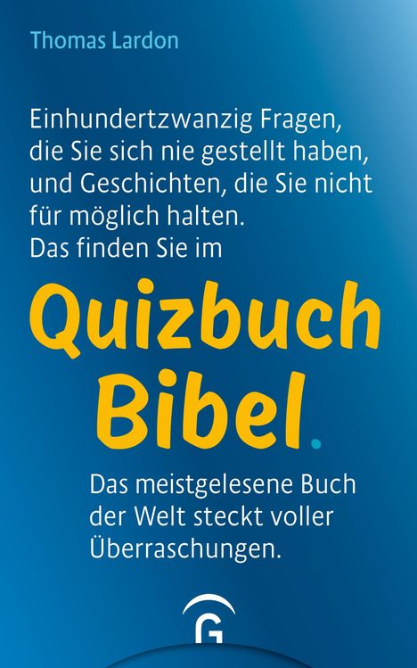 Thomas Lardon: Quizbuch Bibel, Buch