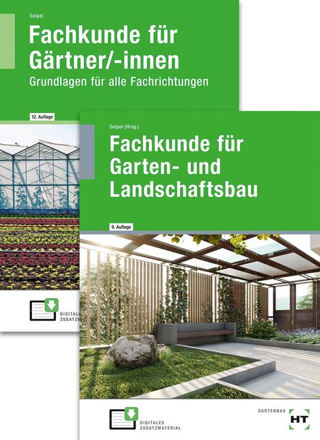 Paket Fachkunde für Gärtner + Fachkunde für Garten- und Landschaftsbau, Buch