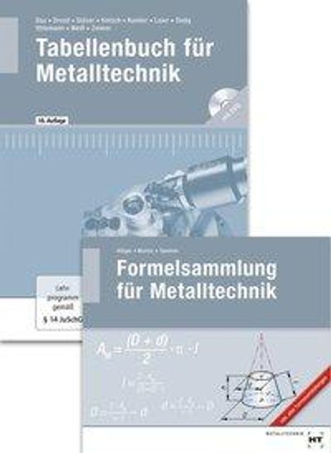 Wilhelm Dax: Paketangebot Tabellenb./Formels. Metalltechnik, Buch