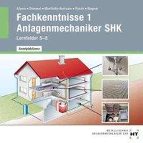 Joachim Albers: Fachkenntnisse 1 Anlagenmechaniker SHK, CD-ROM