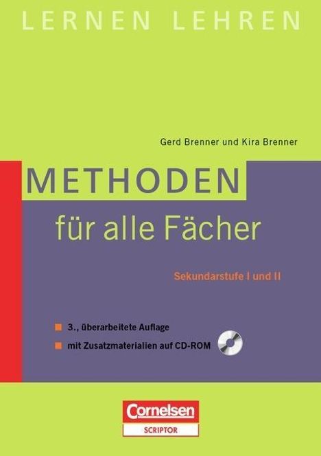 Gerd Brenner: Lernen lehren: Methoden für alle Fächer, Buch
