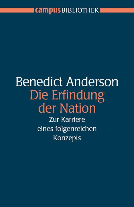 Benedict Anderson: Die Erfindung der Nation, Buch