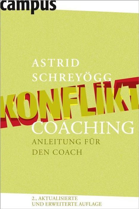 Astrid Schreyögg: Konfliktcoaching, Buch
