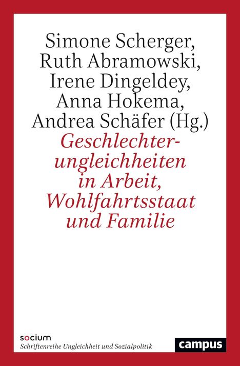 Scherger, S: Geschlechterungleichheiten in Arbeit, Wohlfahrt, Buch