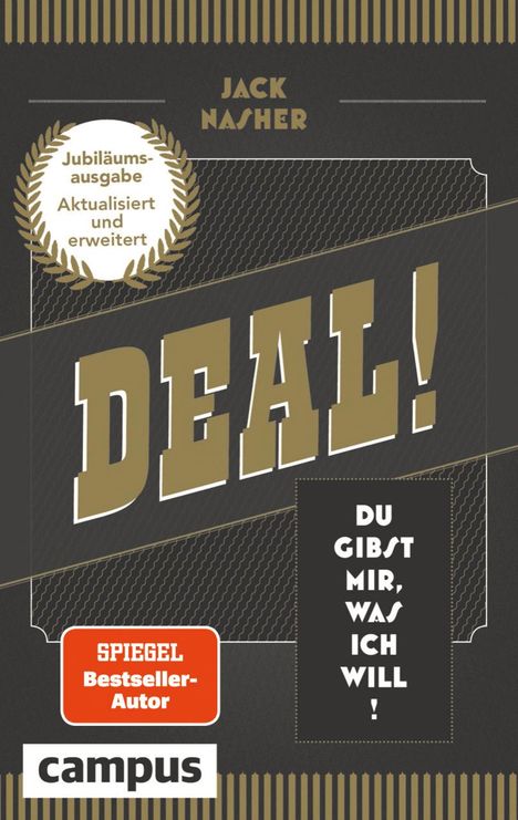 Jack Nasher: Deal!, Buch