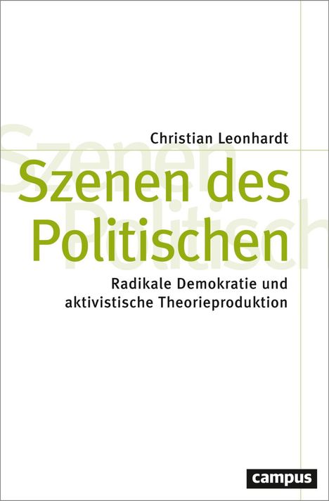 Christian Leonhardt: Szenen des Politischen, Buch