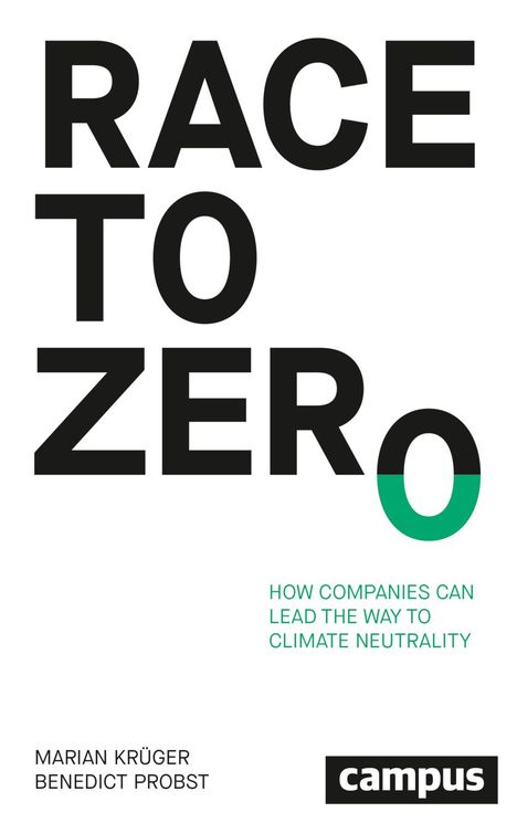 Benedict Probst: Race to Zero, Buch