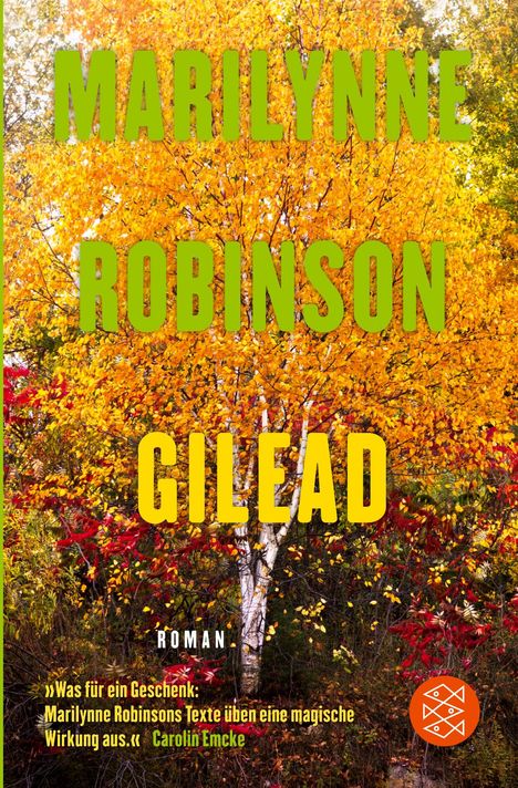 Marilynne Robinson: Gilead, Buch