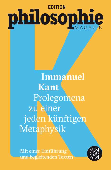 Immanuel Kant: Prolegomena zu einer jeden künftigen Metaphysik, Buch