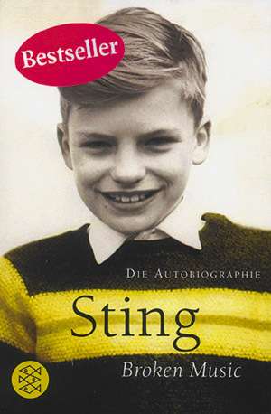 Sting: Broken Music, Buch