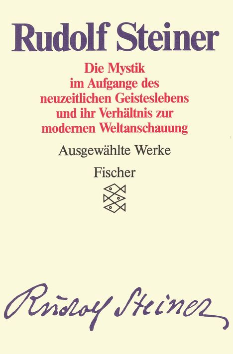 Rudolf Steiner: Ausgewählte Werke Band 2, Buch