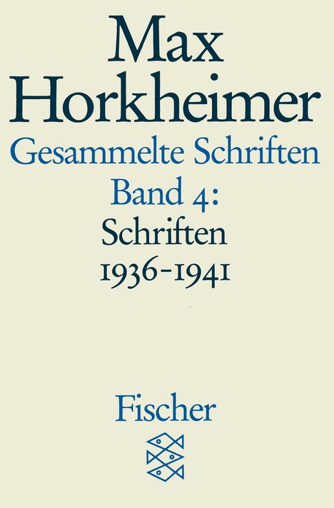 Max Horkheimer: Gesammelte Schriften in 19 Bänden, Buch