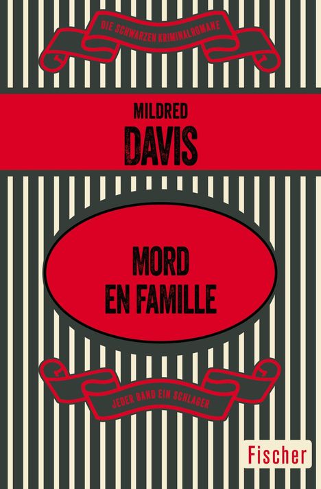 Mildred Davis: Mord en famille, Buch
