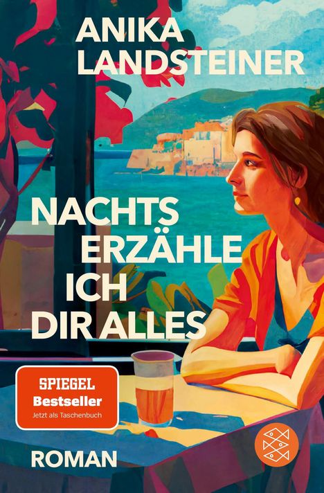 Anika Landsteiner: Nachts erzähle ich dir alles, Buch