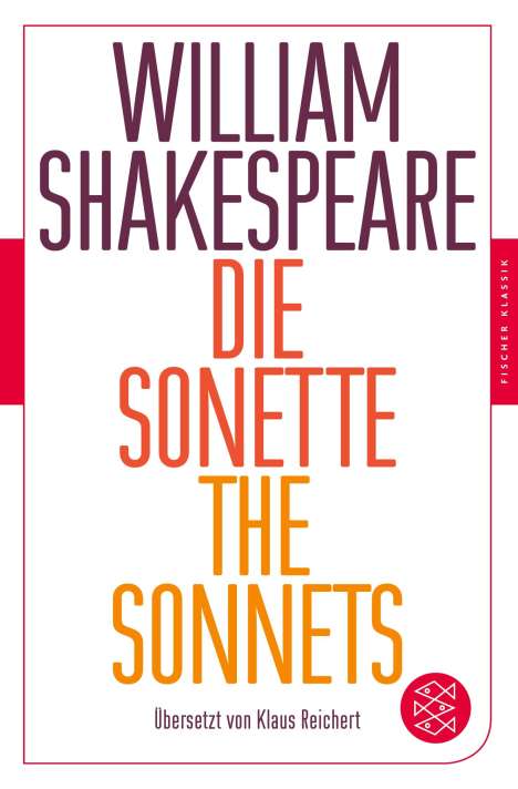 William Shakespeare: Die Sonette - The Sonnets, Buch