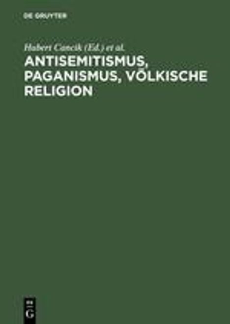 Antisemitismus, Paganismus, Völkische Religion, Buch