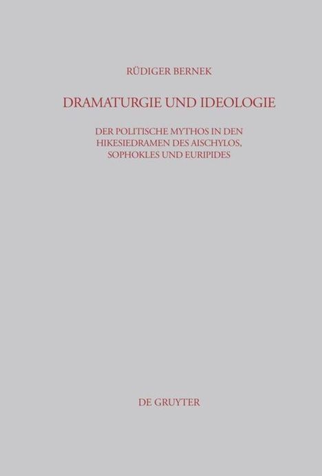 Rüdiger Bernek: Dramaturgie und Ideologie, Buch