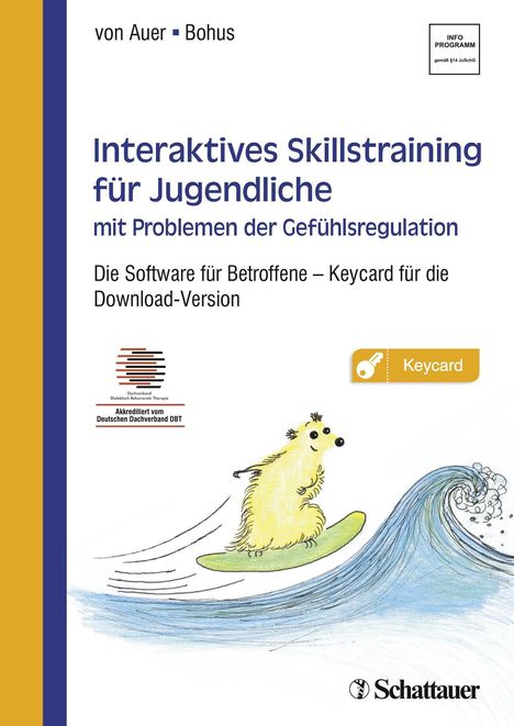 Interaktives Skillstraining für Jugendliche mit Problemen der Gefühlsregulation, CD-ROM