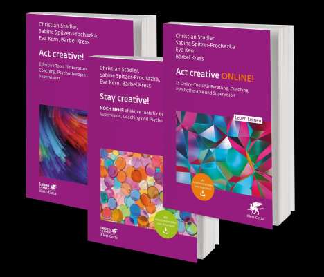 Christian Stadler: Act creative!-Bundle bestehend aus 'Act creative!', 'Stay creative!' und 'Act creative ONLINE!', Diverse
