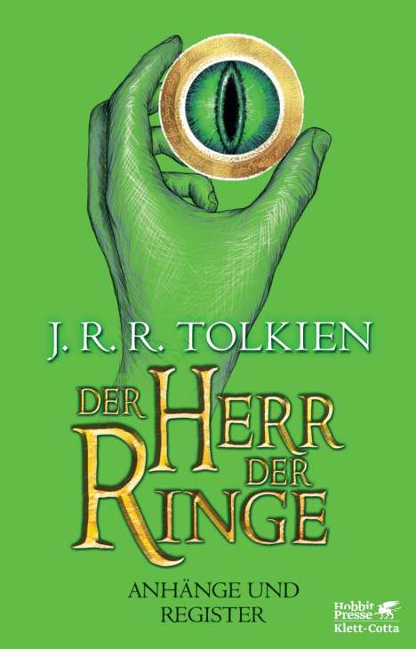 J. R. R. Tolkien: Der Herr der Ringe - Anhänge und Register Neuausgabe 2012, 3 Bücher