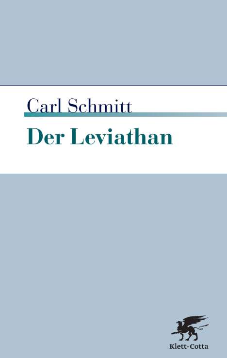Carl Schmitt: Der Leviathan in der Staatslehre des Thomas Hobbes, Buch