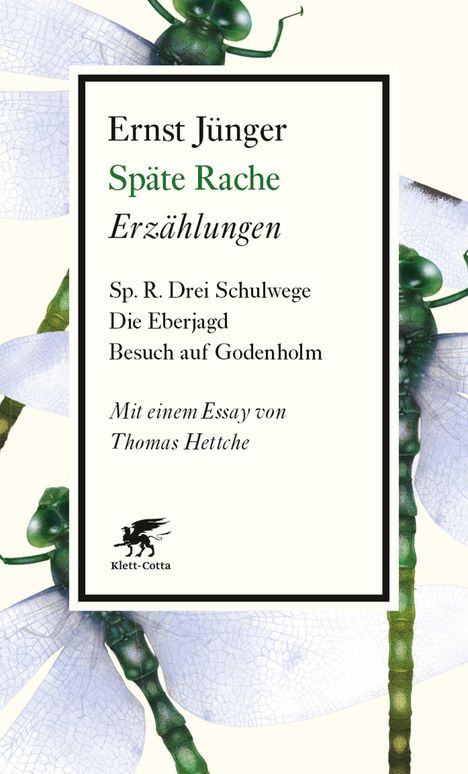 Ernst Jünger: Späte Rache, Buch