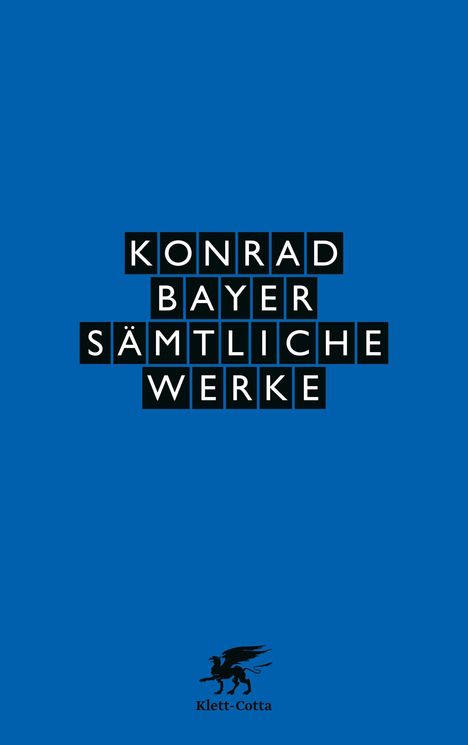 Konrad Bayer: Sämtliche Werke, Buch