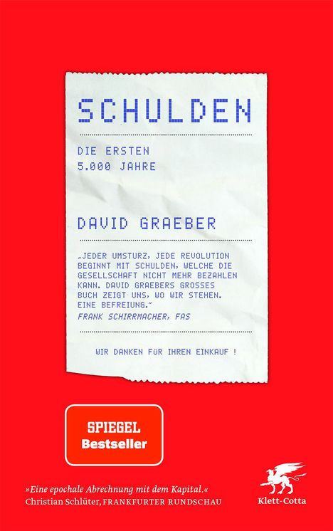 David Graeber: Schulden, Buch