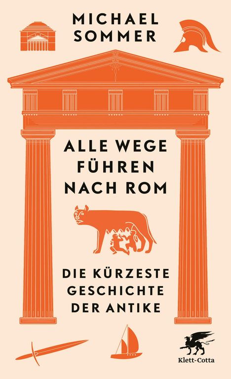 Michael Sommer: Alle Wege führen nach Rom, Buch