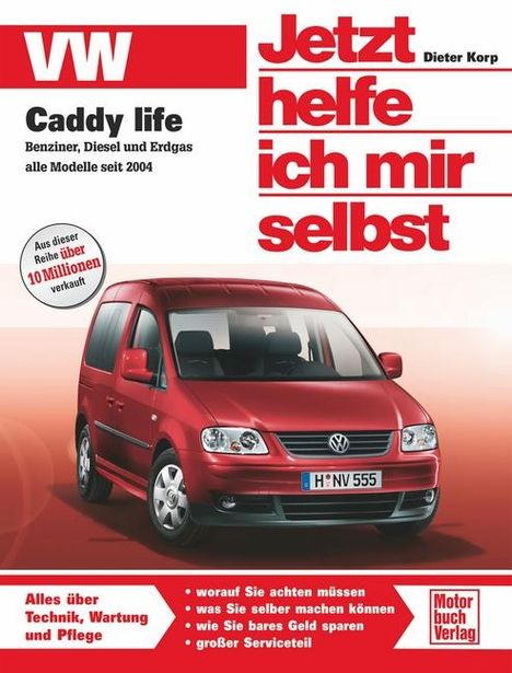 Dieter Korp: VW Caddy life, Buch