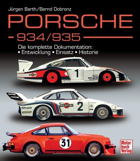 Jürgen Barth: Porsche 934/935, Buch