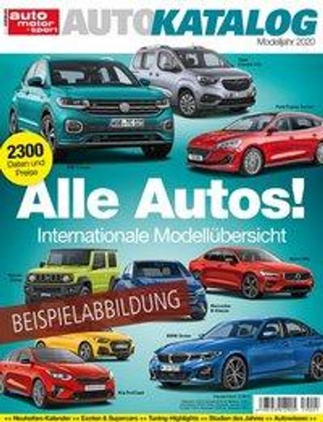 Auto-Katalog 2020, Buch