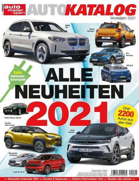 Auto-Katalog 2021, Buch
