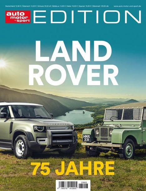 auto motor und sport Edition - 75 Jahre Landrover, Buch