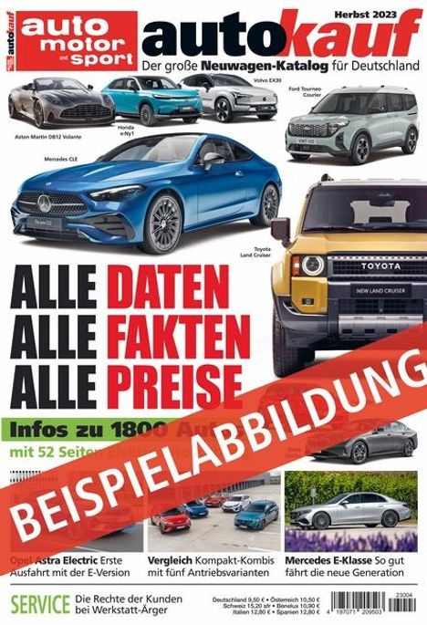 autokauf 04/2024 Herbst, Buch