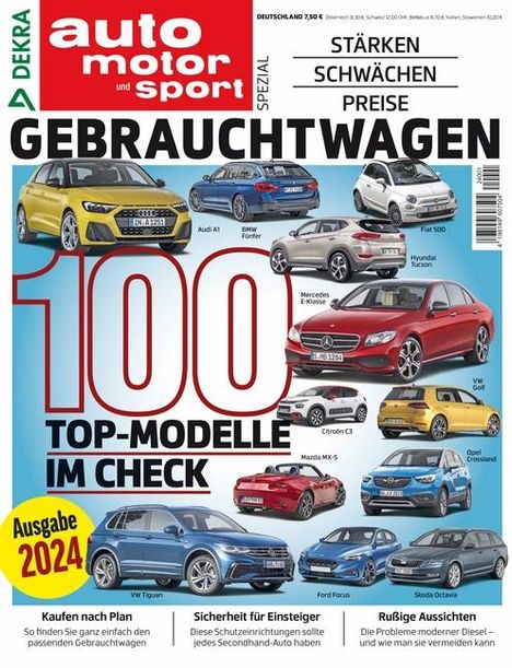 auto motor und sport Spezial - Gebrauchtwagen 2024, Buch