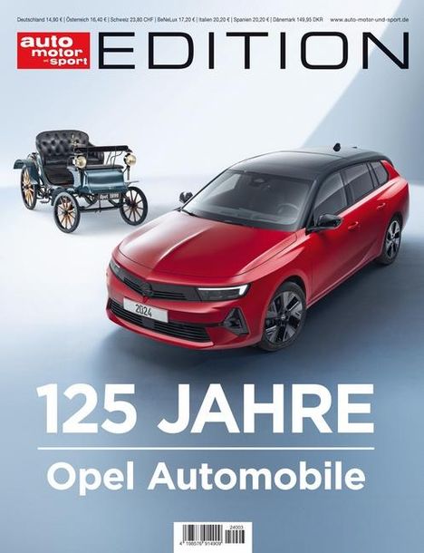 auto motor und sport Edition - 125 Jahre Opel, Buch