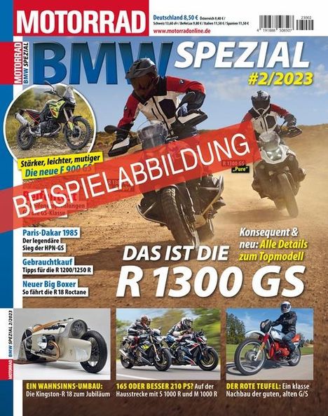 Motorrad BMW Spezial - 02/2024, Buch