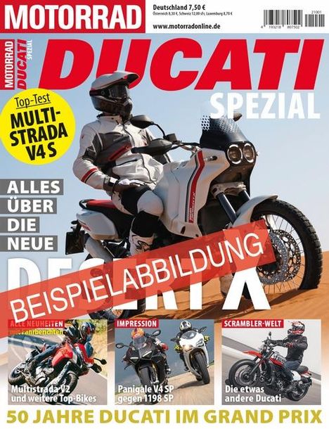 Motorrad Ducati Spezial 2024, Buch