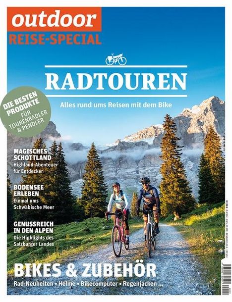 outdoor Touren - Radtouren 01/2024, Buch