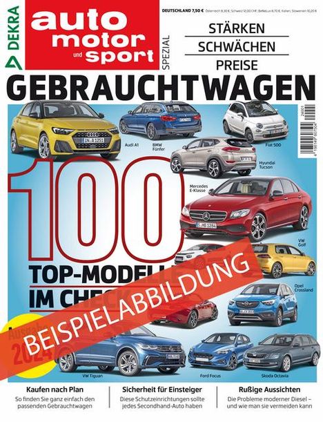 auto motor sport Spezial - Gebrauchtwagen 2025, Buch