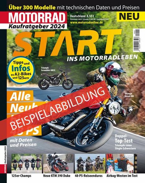 Motorrad Kaufratgeber - 01/2025, Buch