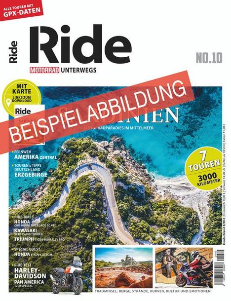 RIDE - Motorrad unterwegs, No. 24, Buch