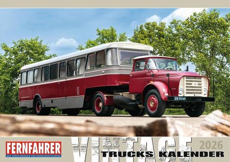 Vintage Trucks Kalender 2026, Kalender