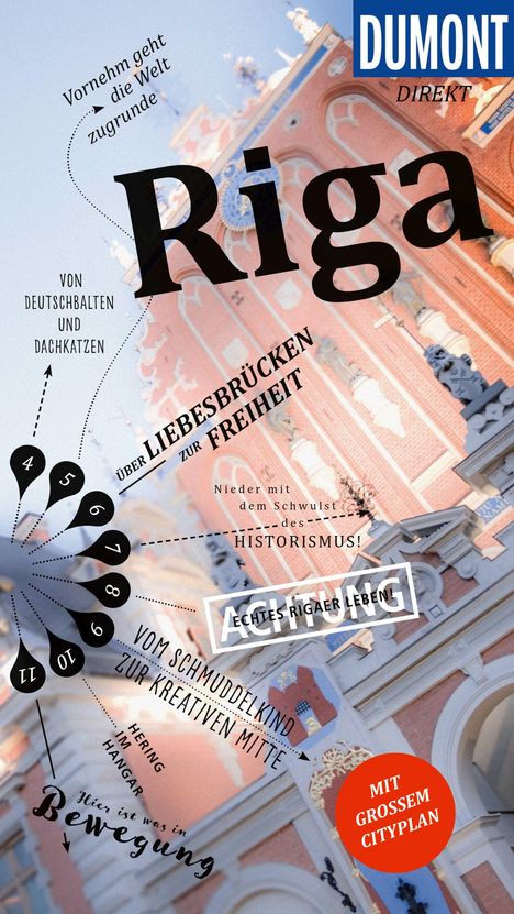 Jochen Könnecke: DuMont direkt Reiseführer Riga, Buch