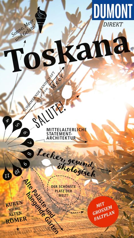 Tobias Garst: DuMont direkt Reiseführer Toskana, Buch