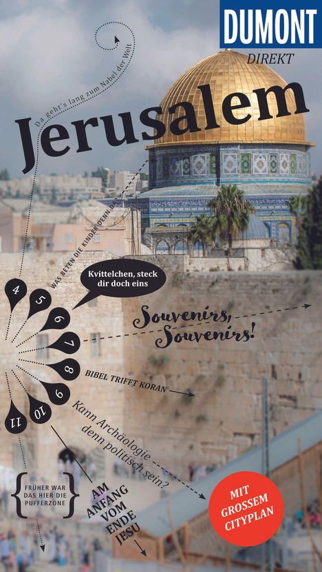 Michel Rauch: DuMont direkt Reiseführer Jerusalem, Buch