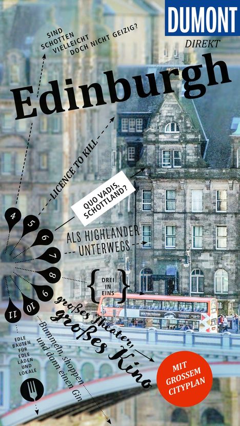 Matthias Eickhoff: DUMONT direkt Reiseführer Edinburgh, Buch
