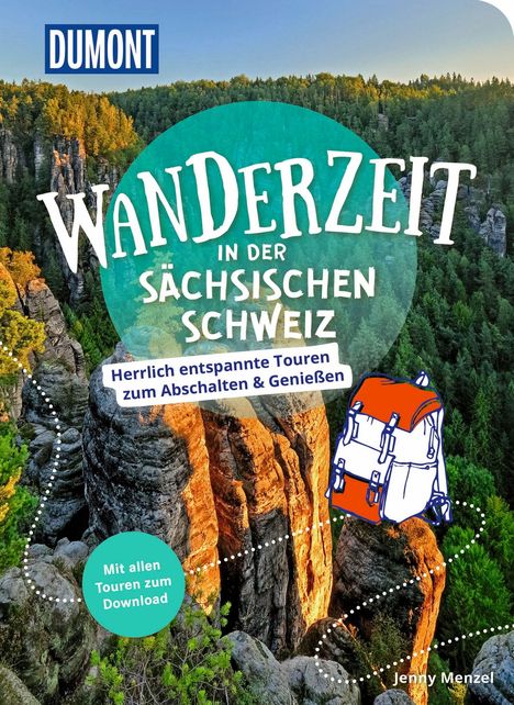 Jenny Menzel: DuMont Wanderzeit in der Sächsischen Schweiz, Buch